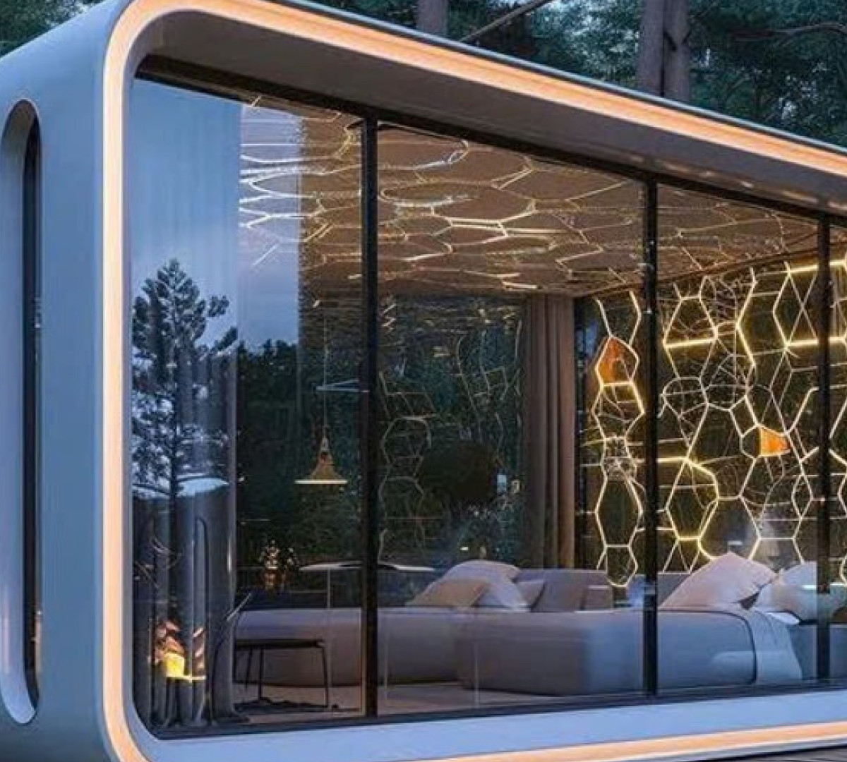 Khu lưu trú và tiện ích modular ven hồ1